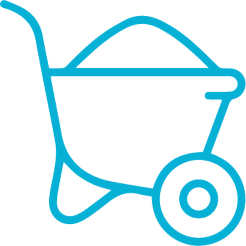 Icon wheelbarrow